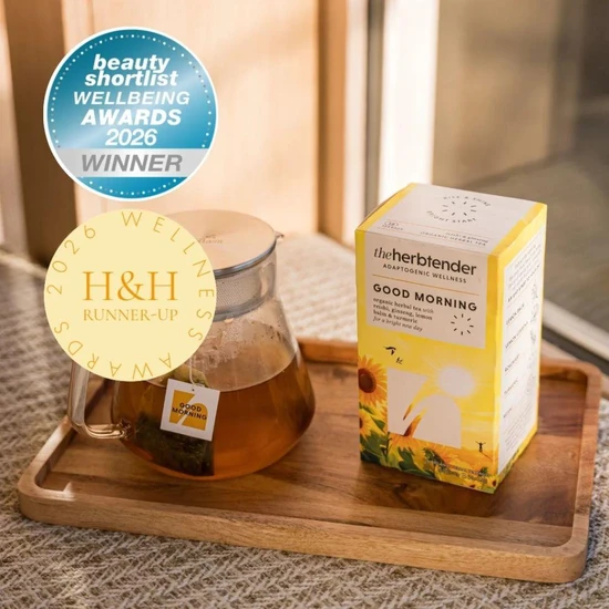 The Herbtender Good Morning Organic Herbal Teabags 72 Teabags