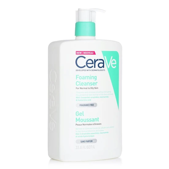 CeraVe Foaming Cleanser Normal To Oily Skin 1000ml