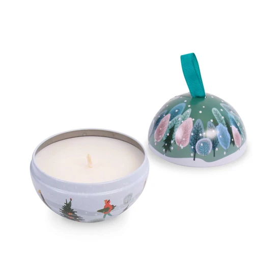 Heart & Home Tin Candle Christmas Tree 85g