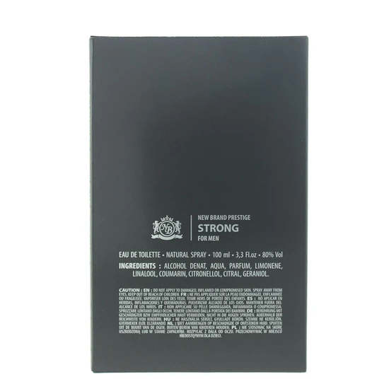 New Brand Strong For Men Eau De Toilette 100ml