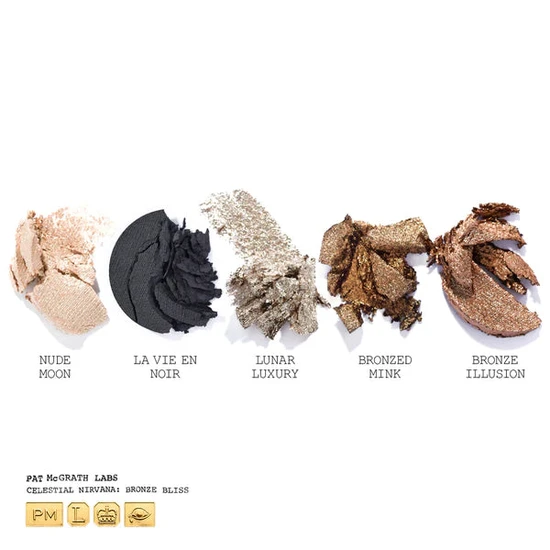 Pat McGrath Labs Celestial Nirvana Eyeshadow Palette Bronze Bliss