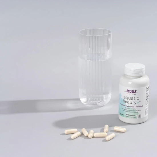 NOW Foods Aquatic Beauty+ Capsules 90 Capsules