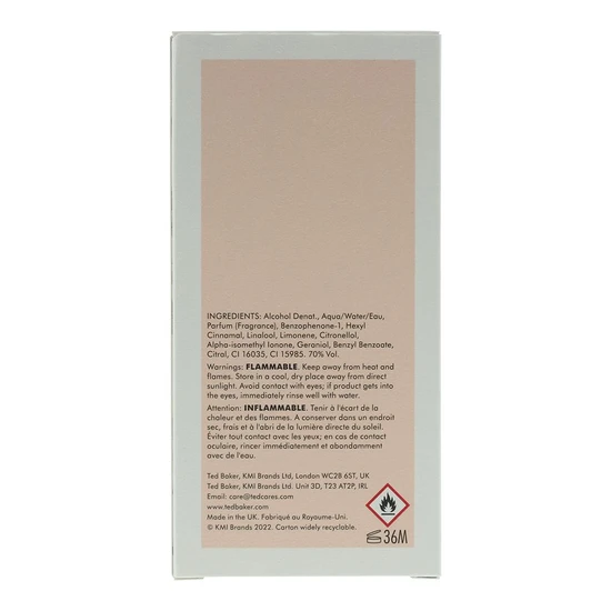 Ted Baker Mia Eau De Toilette For Her 30ml