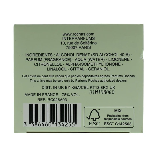 Rochas Girl Blooming Eau De Toilette 40ml