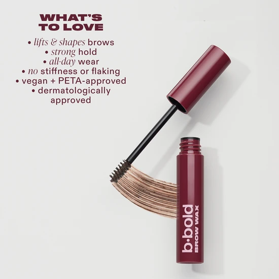 bBold BROW WAX CLEAR