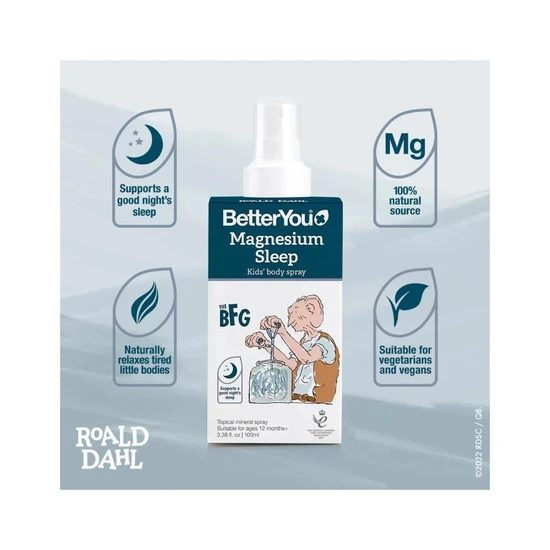 BetterYou Kids Magnesium Sleep Spray