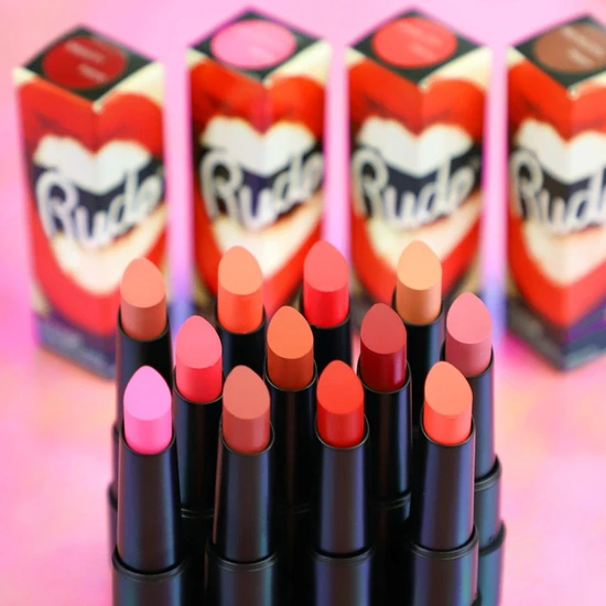 RUDE COSMETICS Attitude Creamy Matte Lipstick Smug