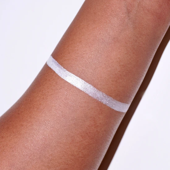 Glisten Cosmetics Platinum Metallic Light Silver Wet Liner Eyeliner Small - 3g