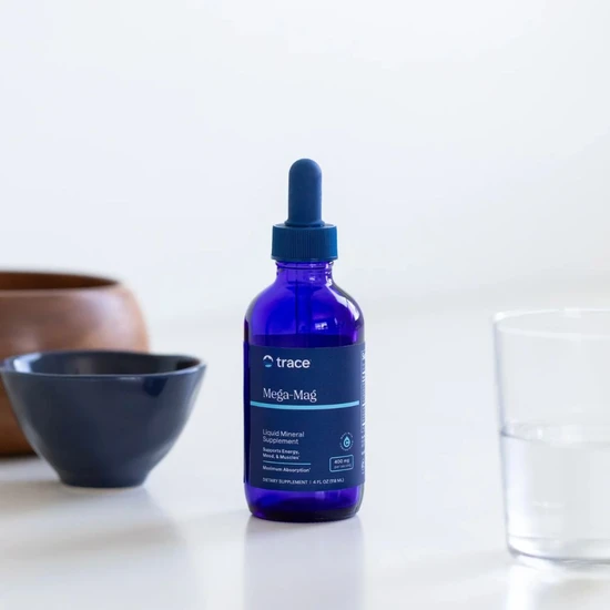 Trace Minerals Mega-Mag Liquid Magnesium Drops 118ml