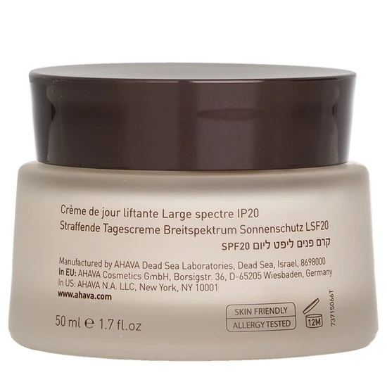 AHAVA Beauty Before Age Uplift SPF 20 Day Cream 50ml