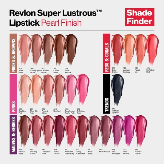 Revlon Super Lustrous Lipstick Pearl 610 Goldpearl Plum