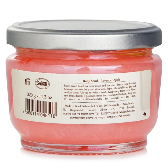 Sabon Body Scrub Lavender Apple 320g