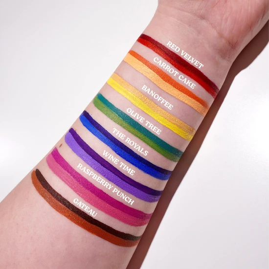 Glisten Cosmetics Raspberry Punch Pink Split Liner Eyeliner Small - 3g