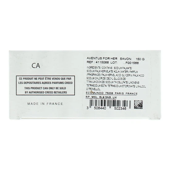 Creed Aventus For Her Soap Bar 150g