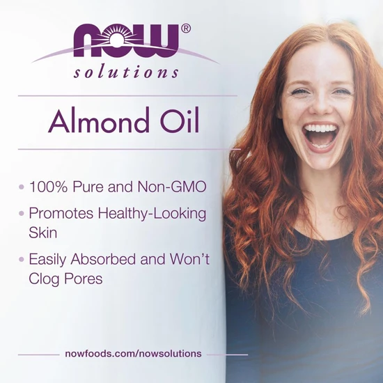 NOW Foods Almond Oil Pure 118ml