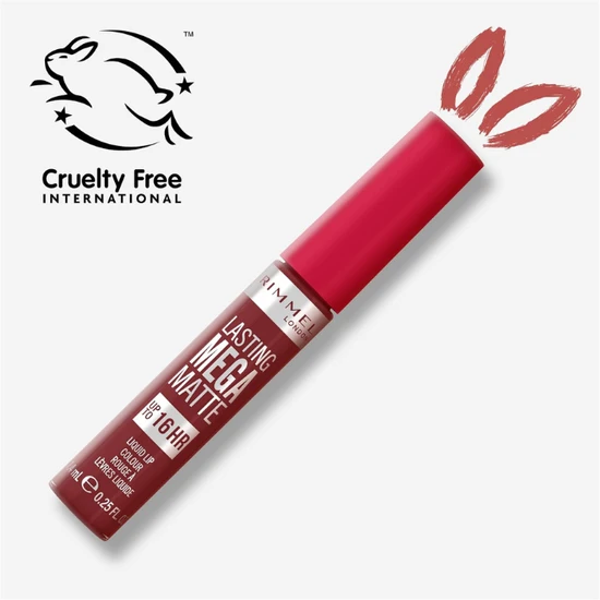 Rimmel Lasting Mega Matte Liquid Lipstick 930 Ruby Passion