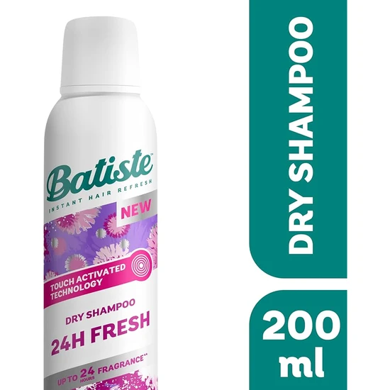 Batiste 24h Fresh Dry Shampoo 200ml