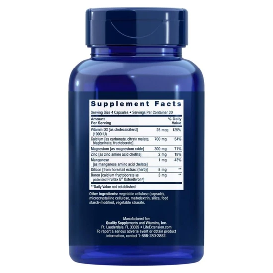 Life Extension Bone Restore Capsules 120 Capsules