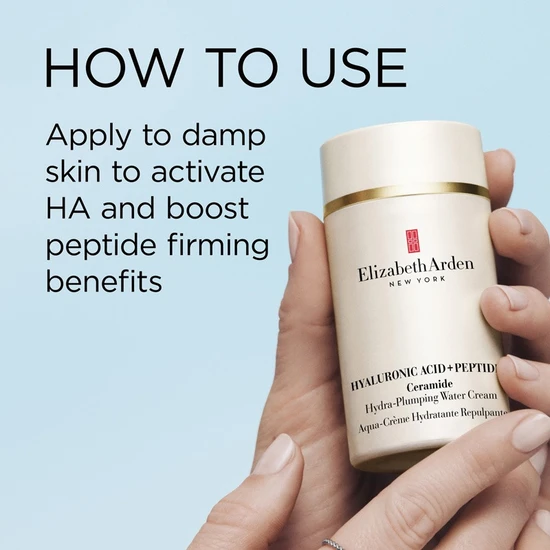 Elizabeth Arden Ceramide Hyaluronic Acid + Peptides Ceramide Hydra-Plumping Water Cream 50ml