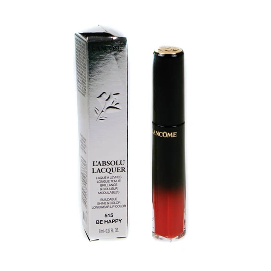 Lancôme L'Absolu Lacquer Lipstick 515 Be Happy