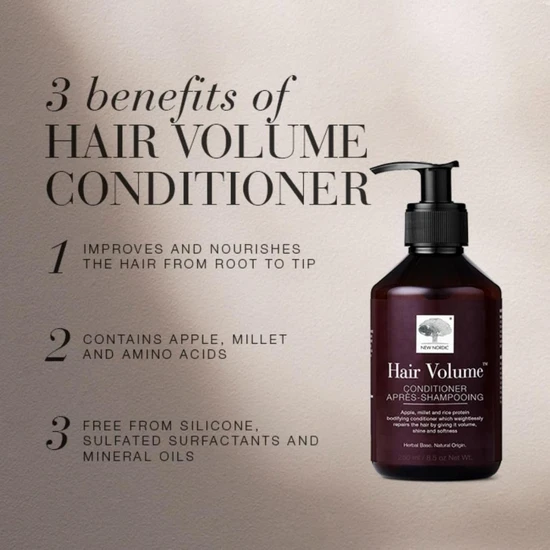 New Nordic Hair Volume Post Conditioner 250ml