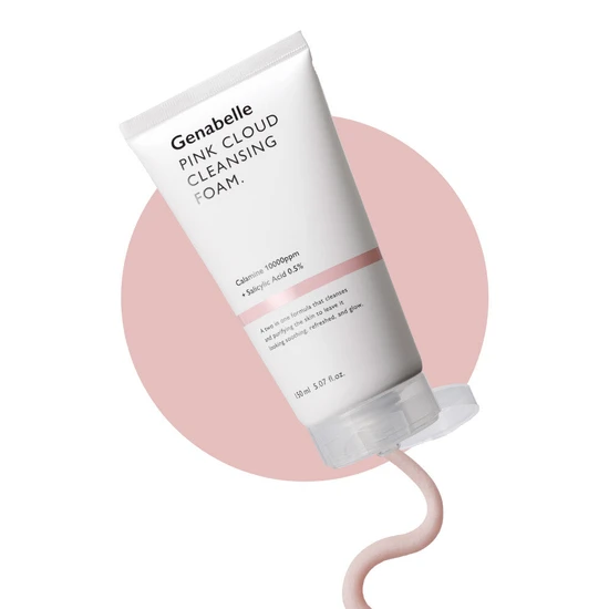 Genabelle Pink Cloud Cleansing Foam 150ml