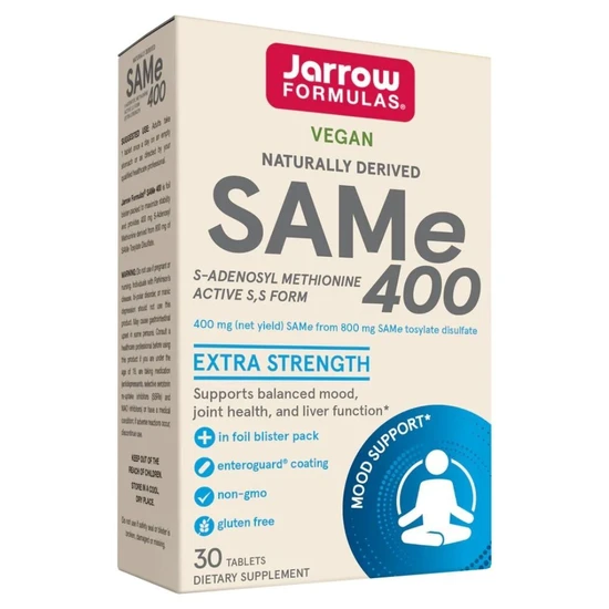 Jarrow Formulas SAMe 400 30 Tablets