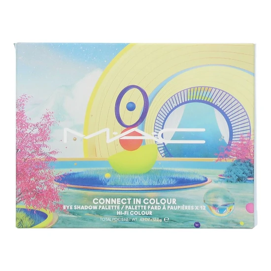 MAC Connect In Colour Eyeshadow Palette Hi-Fi Colour 12.2g
