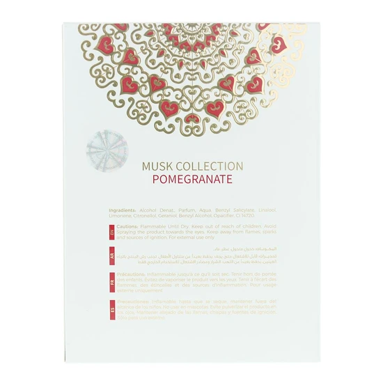 Gulf Orchid Musk Collection Pomeegrante Eau De Parfum 60ml