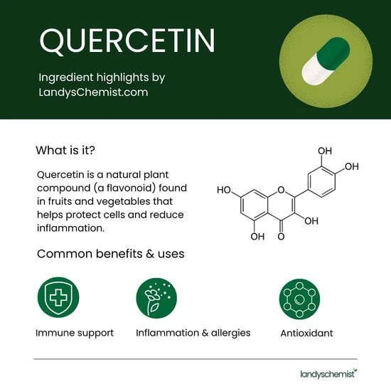 Life Extension Optimised Quercetin 250mg Vegicaps 60 Vegicaps
