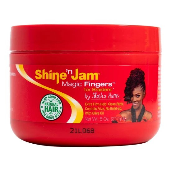 Ampro Shine N Jam Magic Fingers Edge Control Extreme Hold Braiders 227g