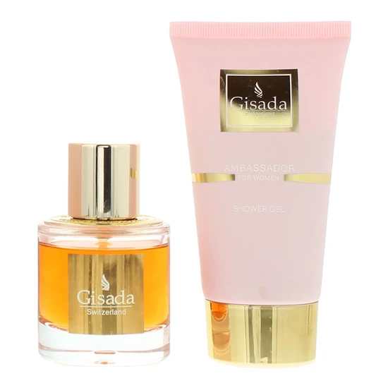 Gisada Ambassador Women Eau De Parfum 50ml + Shower Gel 100ml 50ml