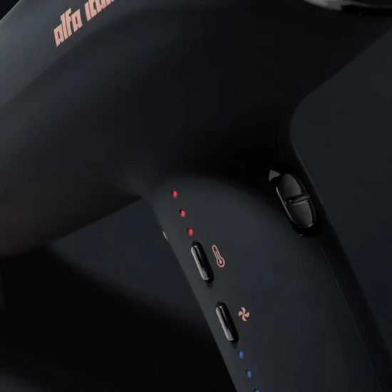 Alfa Italia Luna Hybrid Pro Smart Hair Dryer Rose Gold