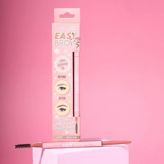 Sunkissed Easy Brow Eyebrow Pencil Light/Medium