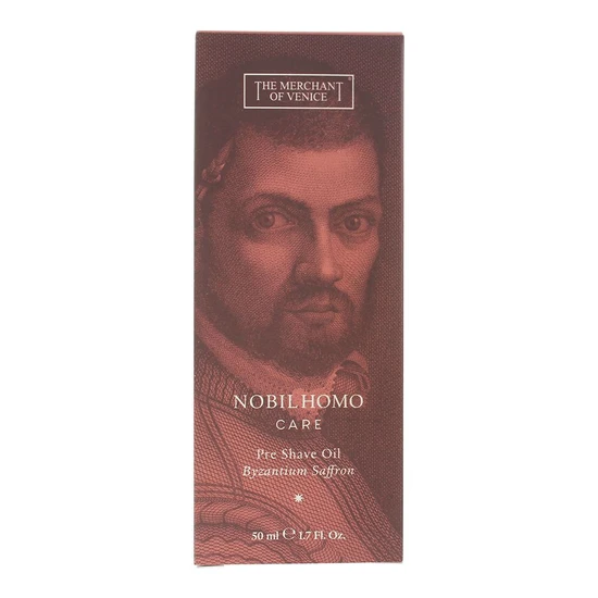 The Merchant of Venice Nobil Homo Care Byzantium Saffron Pre-Shave Oil 50ml