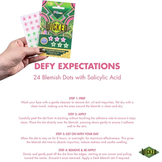 7th Heaven Defy Expectations 24 Star Blemish Dots