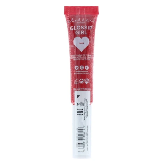 Lottie London Glossip Girl Full Coverage Colour Gloss Aces