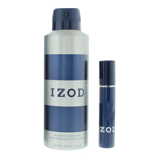Izod Blue Gift Set 15ml Eau De Toilette + 200ml Body Spray