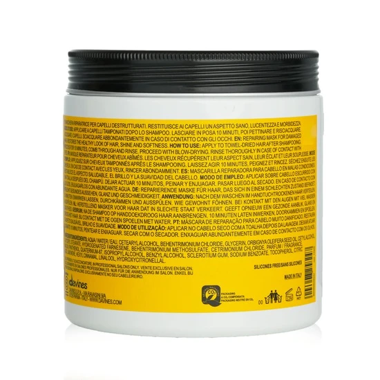 Davines The Renaissance Circle Hopeless Hair Extreme Repair Hair Mask 750ml