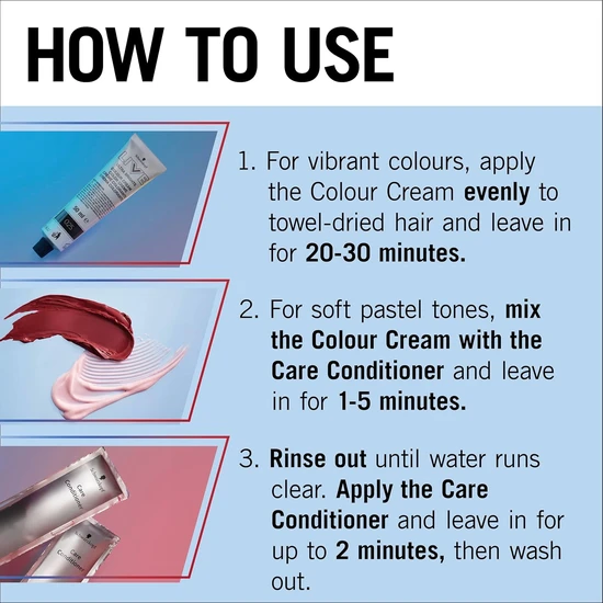 Schwarzkopf Live Ultra Brights Semi Permanent Dark Red 026