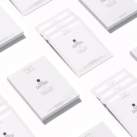 Pestle & Mortar Pure Hyaluronic Sheet Masks x3