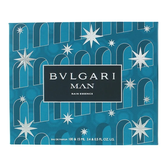 Bvlgari Man Rain Essence Eau De Parfum 100ml + 15ml Gift Set 100ml