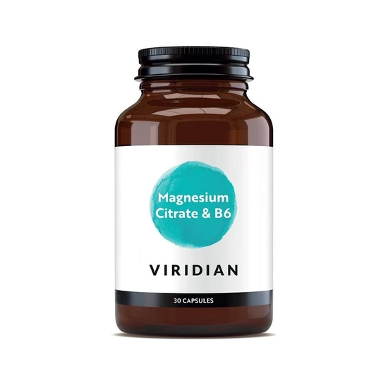 Viridian Magnesium Citrate With B6 30 Capsules