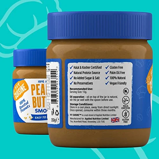 FIT Premium Peanut Butter Smooth 350g