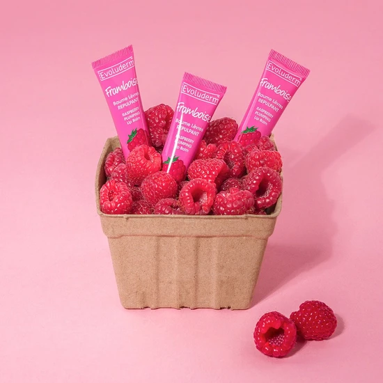 Evoluderm Plumping Lip Balm Raspberry 15ml