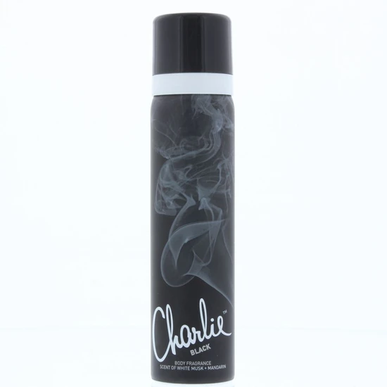 Revlon Charlie Black Body Spray 75ml