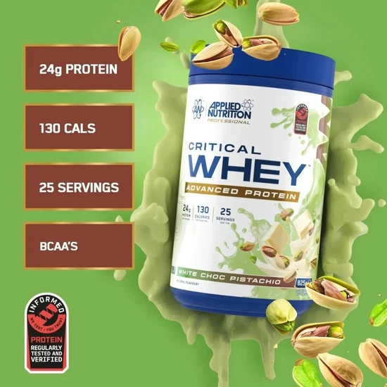 Applied Nutrition Critical Whey White Choc Pistachio 825g