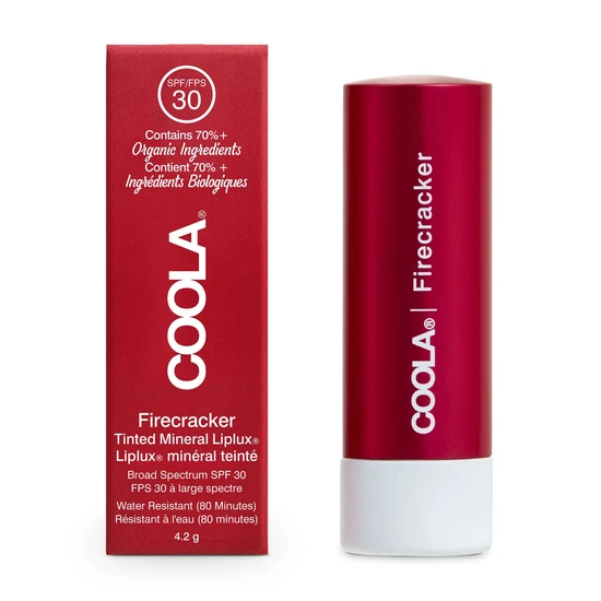 Coola Mineral Liplux SPF 30 Firecracker