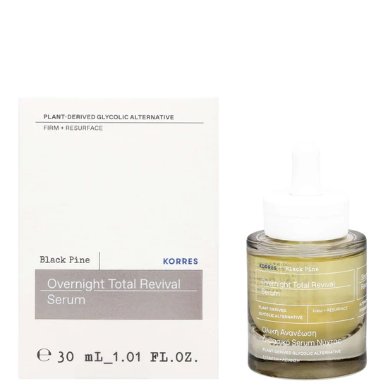 Korres Black Pine Overnight Total Revival Serum 30ml