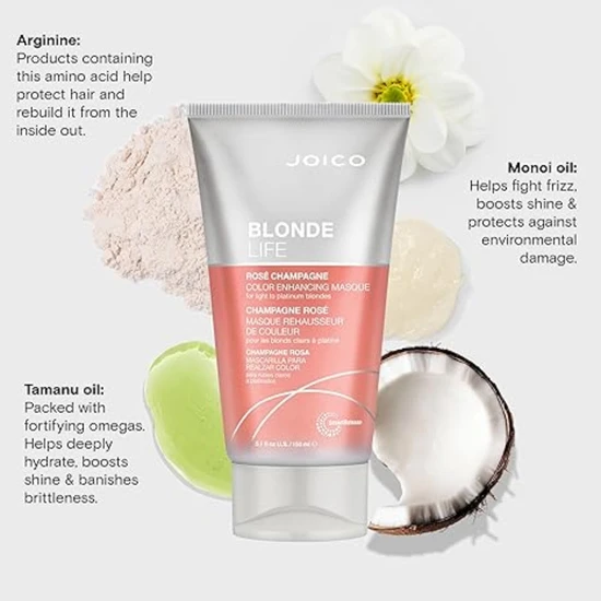 Joico Rose Champagne Blonde Life Colour Enhancing Masque 150ml